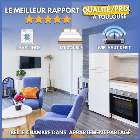 Chambre Privee - Tout Confort - Wifi Toulouse Exterior foto